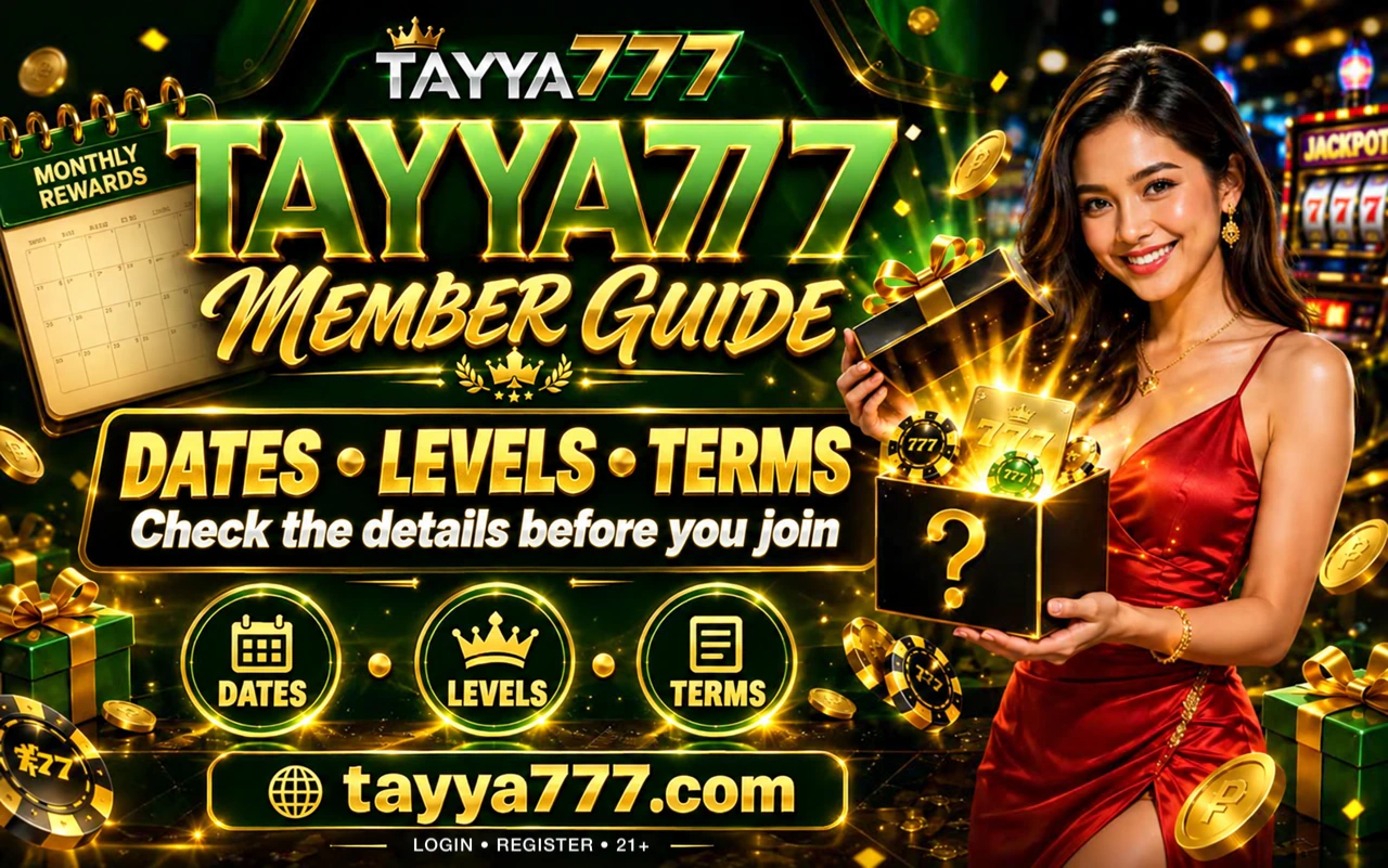 Gabay para sa miyembro ng Taya777 — tayya777.com